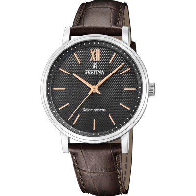 Montre Festina Classics F20660/1 Solar Energy • EAN: 8430622802553 • Montre .com