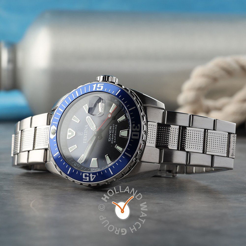 Festina F20669/1 Quartz Diver Watch • EAN: 8430622817007 •