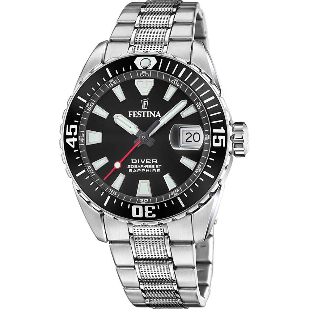 Festina F20669/3 Quartz Watch 8430622817052 • • Diver EAN
