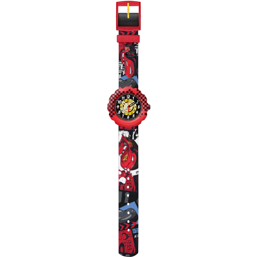 Flik Flak FLSP002 Cars - Lightning McQueen Watch