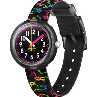 Flik Flak 5+ Power Time FPNP070 Disco Unicorn Watch