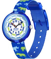 Flik Flak Fbnp169 3 Time Watch Giraffic Park