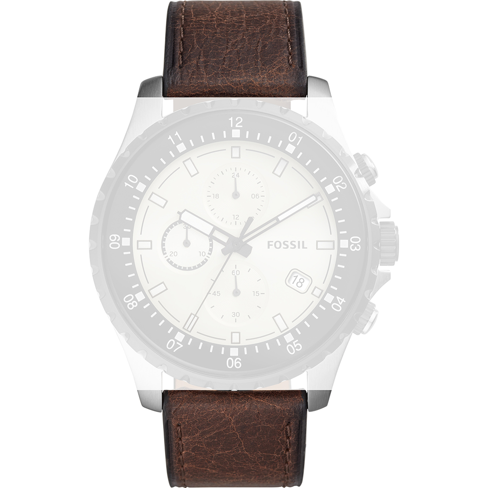 Fossil Straps AFS5674 FS5674 Dillinger Strap