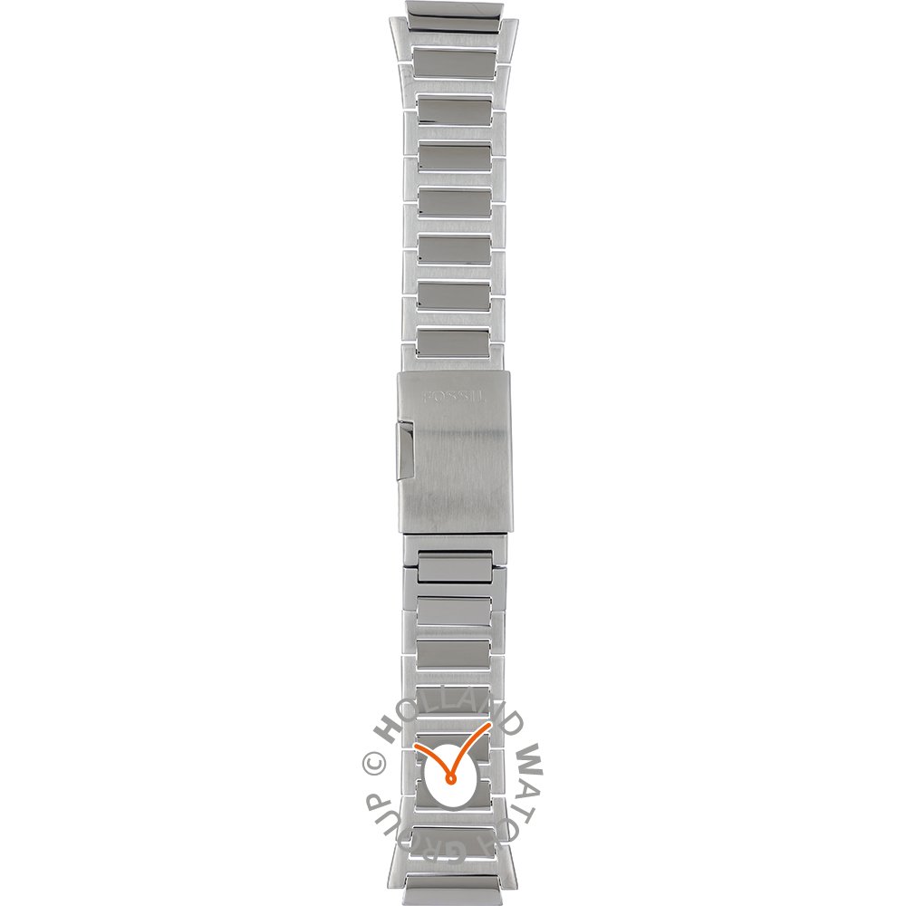 Fossil Bannon 45mm Grey Stainless Steel Case with India | Ubuy