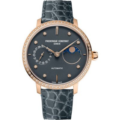 Frederique Constant FC-702DND3SD4 Slimline Moonphase Manufacture Watch