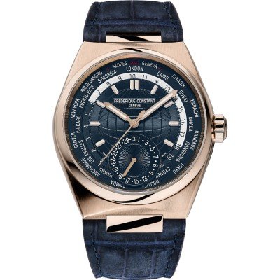 Frederique Constant FC-718BL4NH9 Highlife Worldtimer Watch