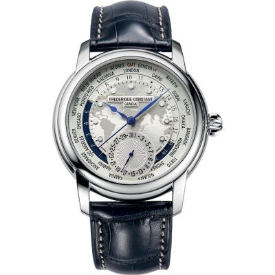 Frederique Constant Manufacture FC-718WM4H6 Manufacture Worldtimer Watch