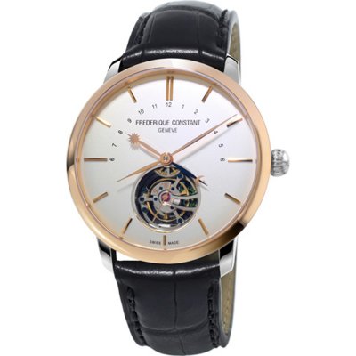 Frederique Constant FC-980V4SZ9 Slimline Manufacture Tourbillon Watch