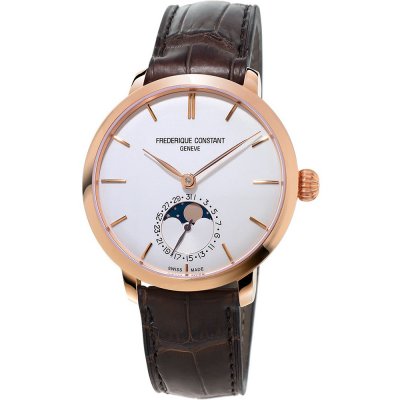 Frederique Constant FC-703V3S4 Slimline Moonphase Manufacture Watch