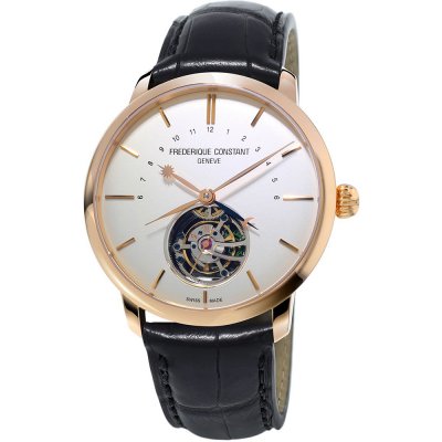 Frederique Constant FC-980V4S9 Slimline Manufacture Tourbillon Watch