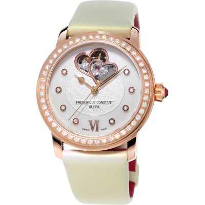 Frederique Constant FC Ladies FC-310WHF2PD4 Double Heart Beat Watch