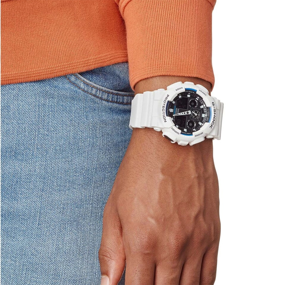 G shock hot sale bianco uomo