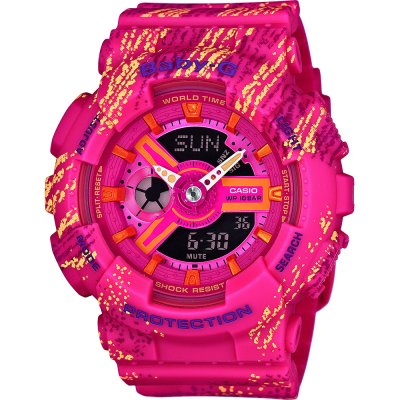 G-Shock Baby-G BA-110TX-4AER Textile Colors Watch