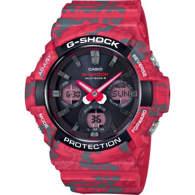 G-Shock Classic Style GAW-100CG-4A Celestial Guardian - Vermilion Phoenix Watch