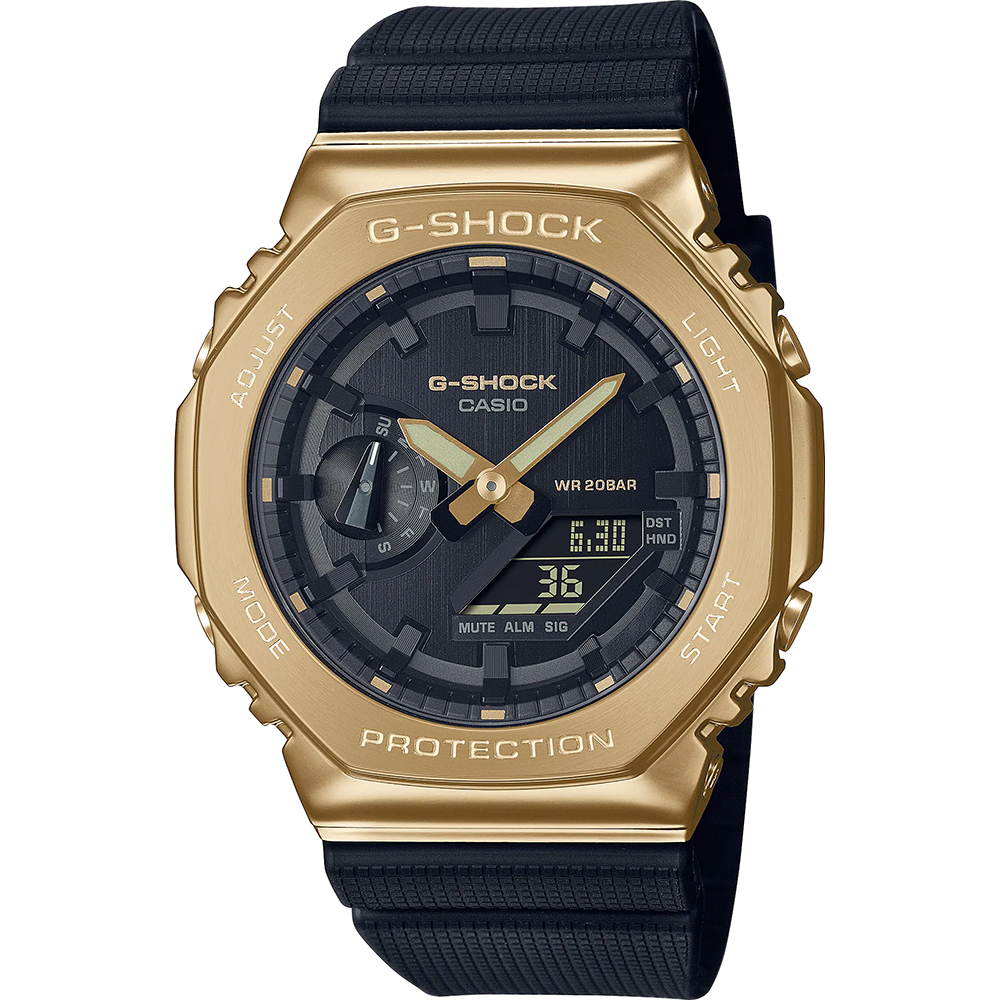 G-Shock G-Metal GM-2100G-1A9ER Classic Watch • EAN: 4549526327179 •