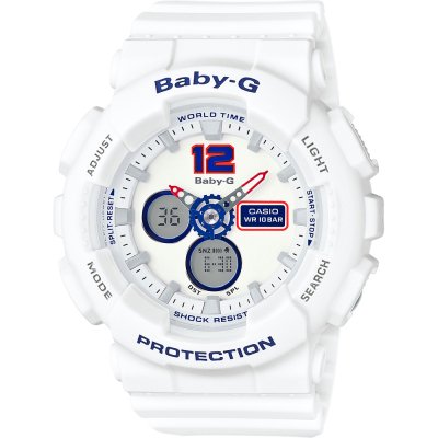 G-Shock Baby-G BA-120TR-7BER Classic Tri Color Watch