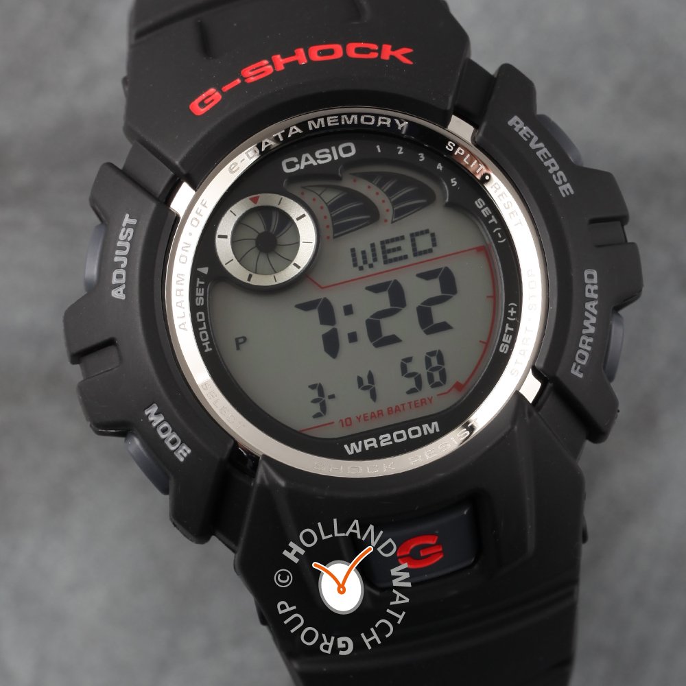 G-Shock Classic Style G-2900F-1VER Data Memory Watch • EAN ...