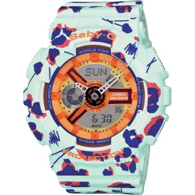 G-Shock Baby-G BA-110FL-3A Flower Watch