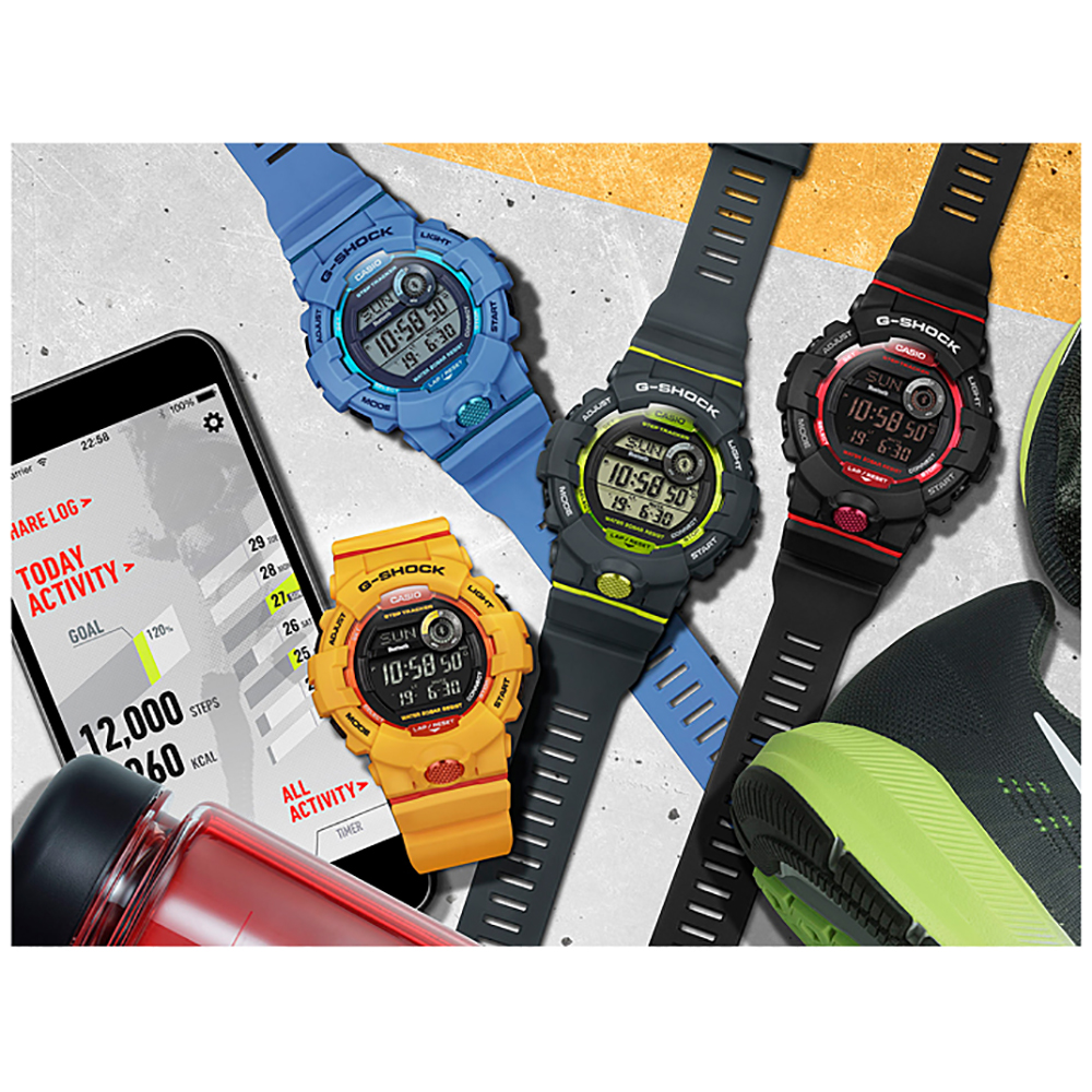 G-Squad G-Squad EAN: 4549526202384 GBD-800-8 Watch G-Shock • • Bluetooth
