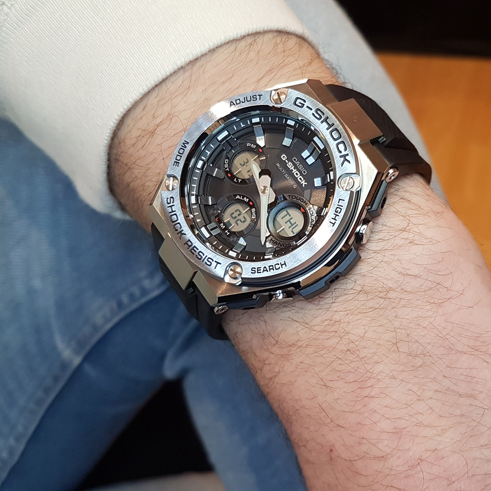 G-Shock G-Steel GST-W110-1AER G-Steel Tough Solar Watch • EAN