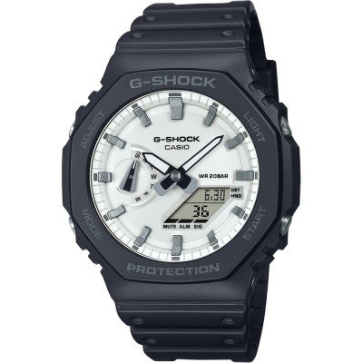 G-Shock Classic Style GA-2100WD-1AER Black & Brilliant White Watch