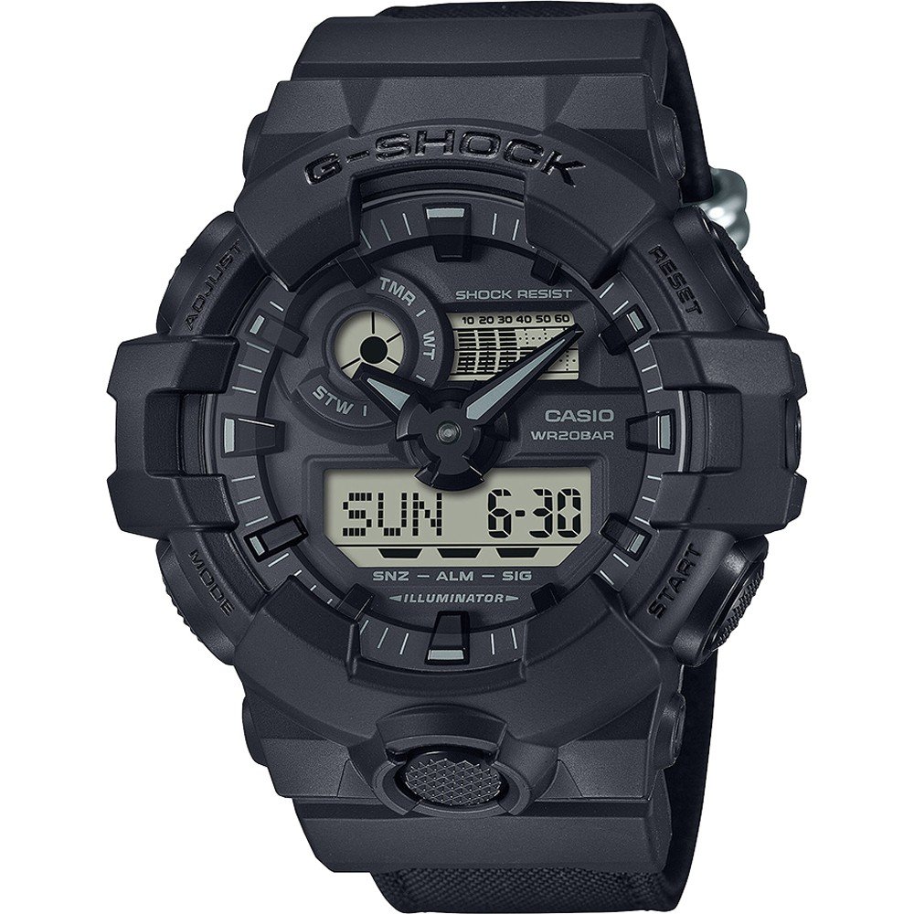 G-Shock Classic Style GA-700BCE-1AER Utility Black Uhr