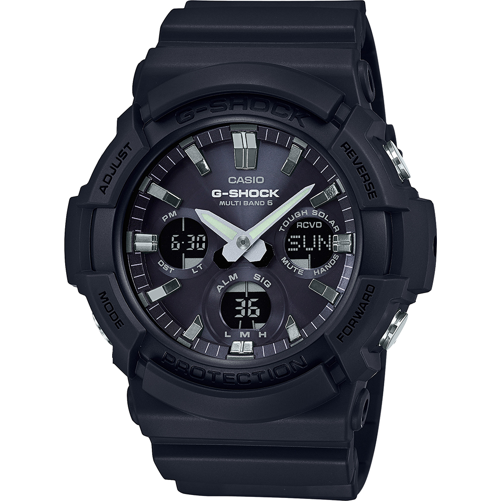G-Shock Classic GAW-100B-1AER Waveceptor Watch • EAN: 4549526163524 • Mastersintime.com