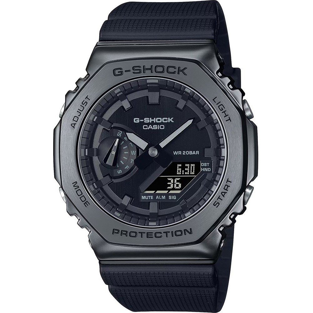 G-Shock G-Metal GM-2100BB-1AER EAN: Metal • Watch CasiOak Covered 4549526344343 •
