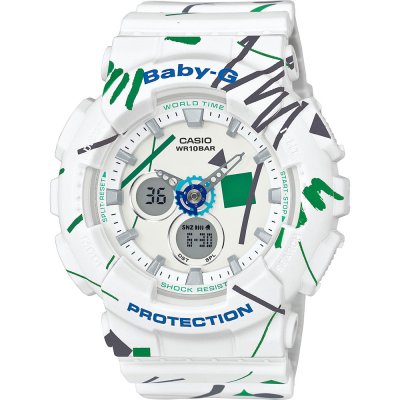 G-Shock Baby-G BA-120SC-7A Grafitti Camouflage Watch