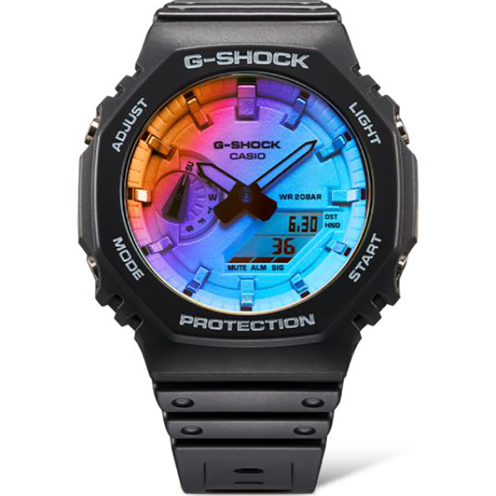 G-Shock Classic Style GA-2100SR-1AER Iridescent colors Watch