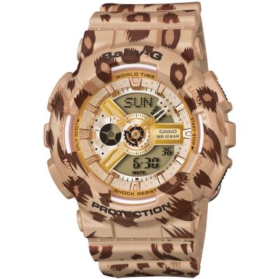 G-Shock Baby-G BA-110LP-9AER Leopard Print Watch