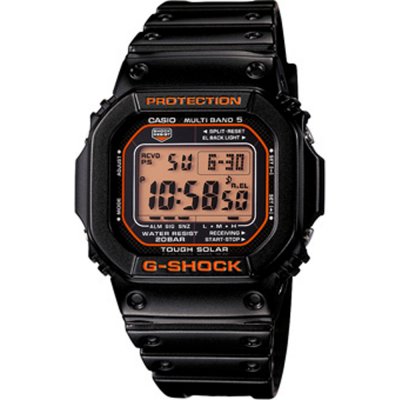 G-Shock GW-M5600R-1 Solar Waveceptor Watch