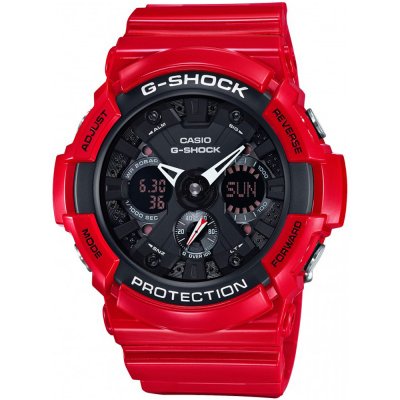 G-Shock GA-201RD-4A Solid Red Watch