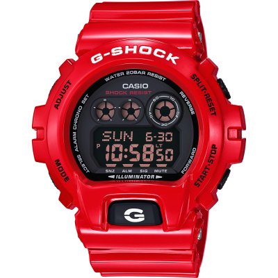 G-Shock Classic Style GD-X6900RD-4 Solid Red Watch