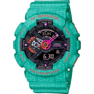 G-Shock Classic Style GA-110SGG-3A The Savage Five Series Watch