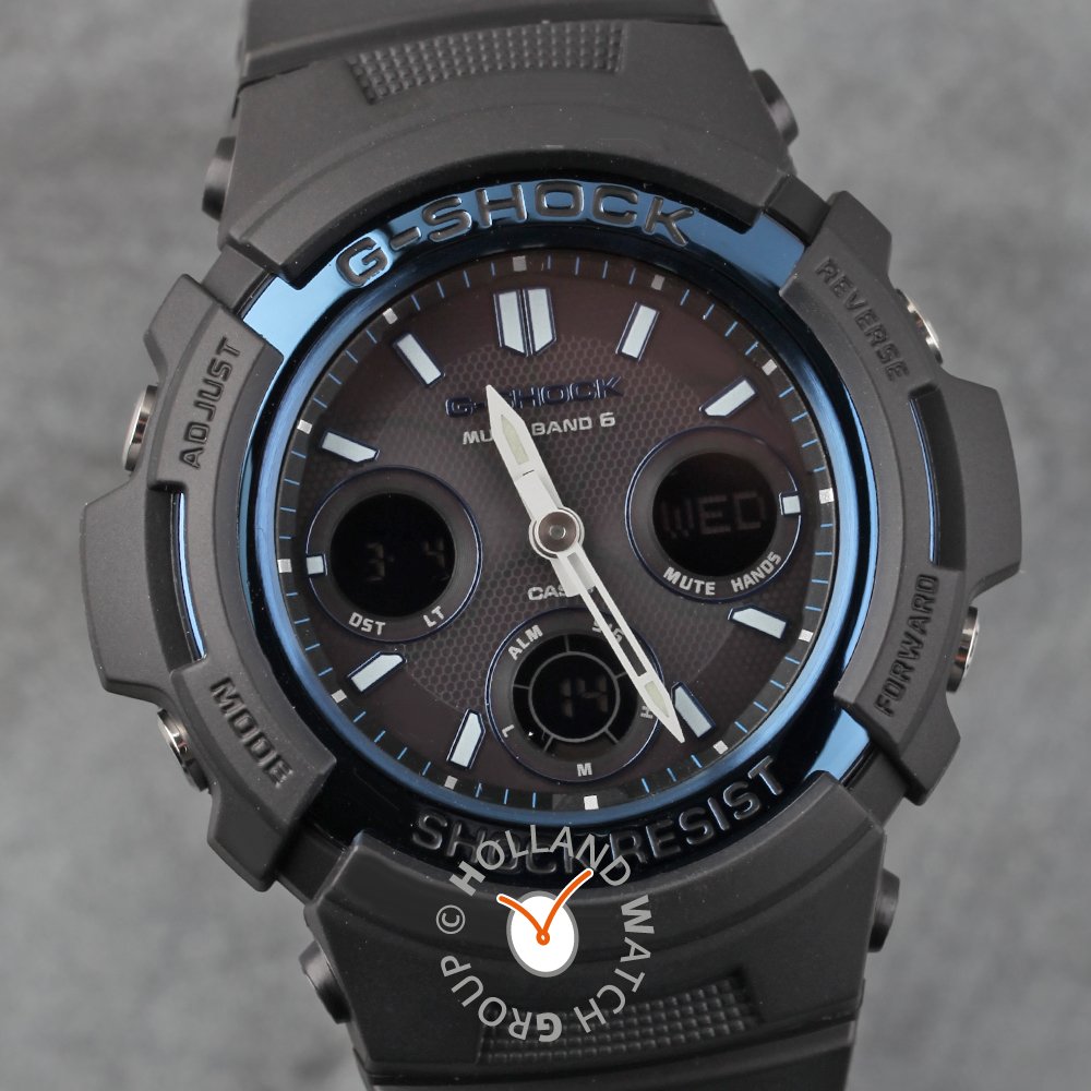 G-Shock Classic Style AWG-M100A-1AER Waveceptor Watch