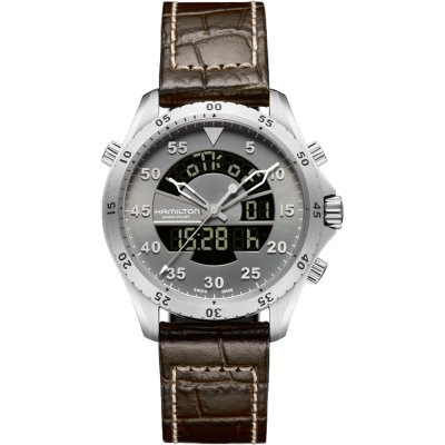 Hamilton Khaki H64514581 Aviation Flight Timer Watch