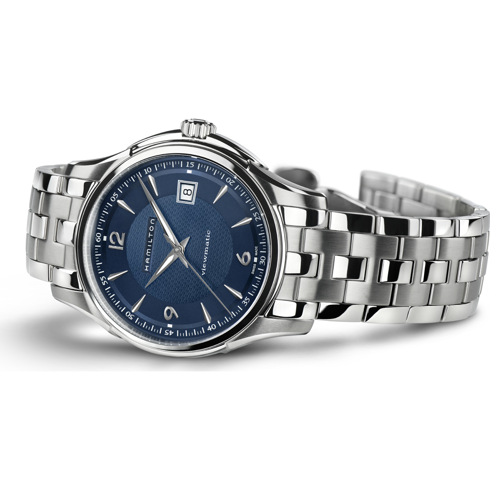 hamilton silver watch