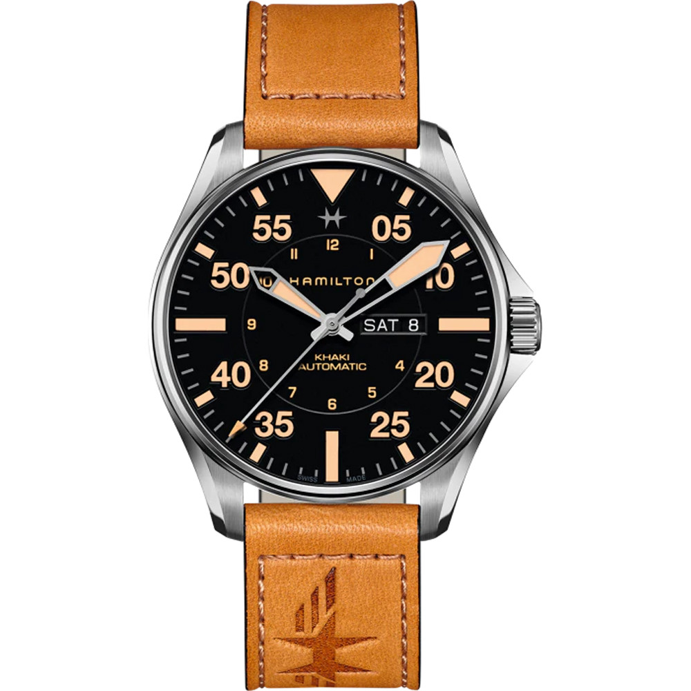 Hamilton Aviation H64725531 Khaki Pilot Watch