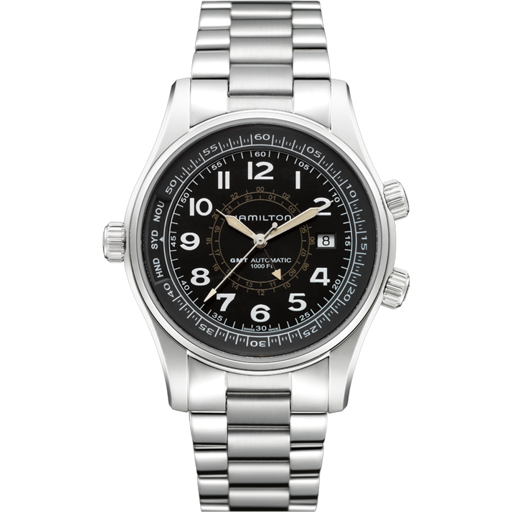 Hamilton Navy H77505133 Khaki UTC Watch