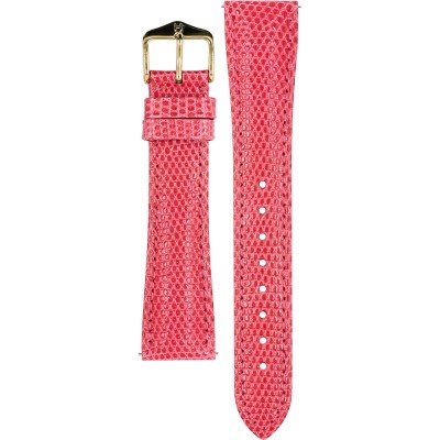 12 mm Pink Genuine Leather Strap for Women