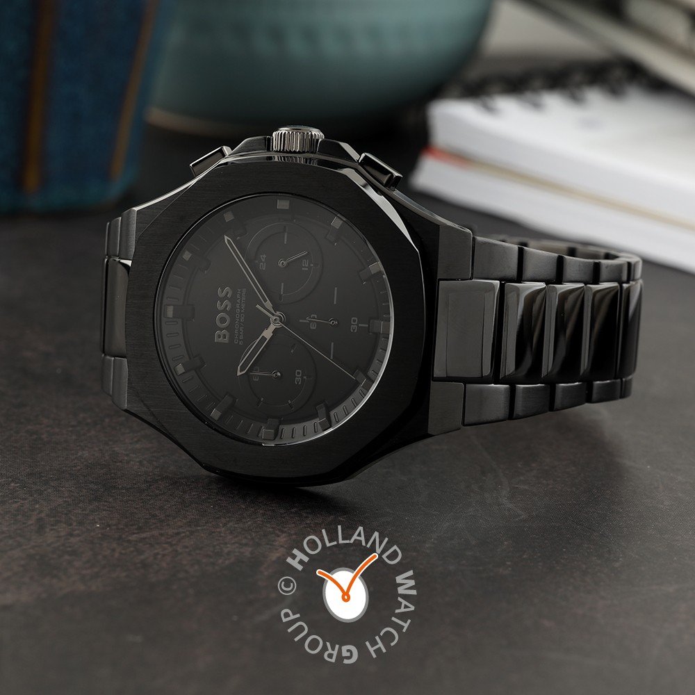 Hugo boss outlet black ceramic watch