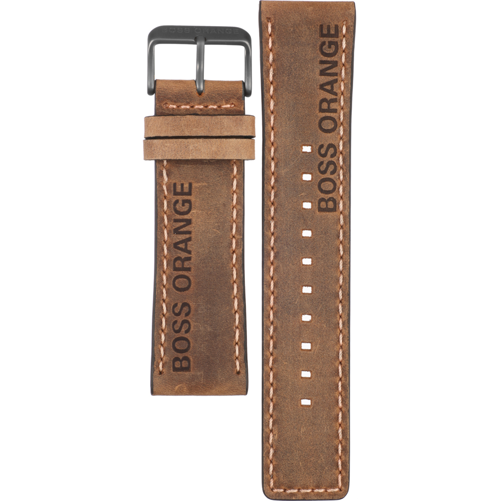 boss leather watch straps