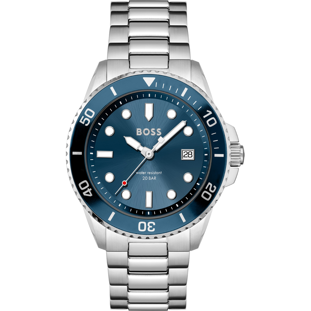 hugo boss diving watch