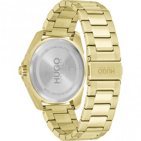 hugo boss women's watch gold