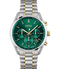 hugo boss watch green face