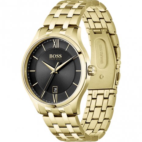 gold boss watch