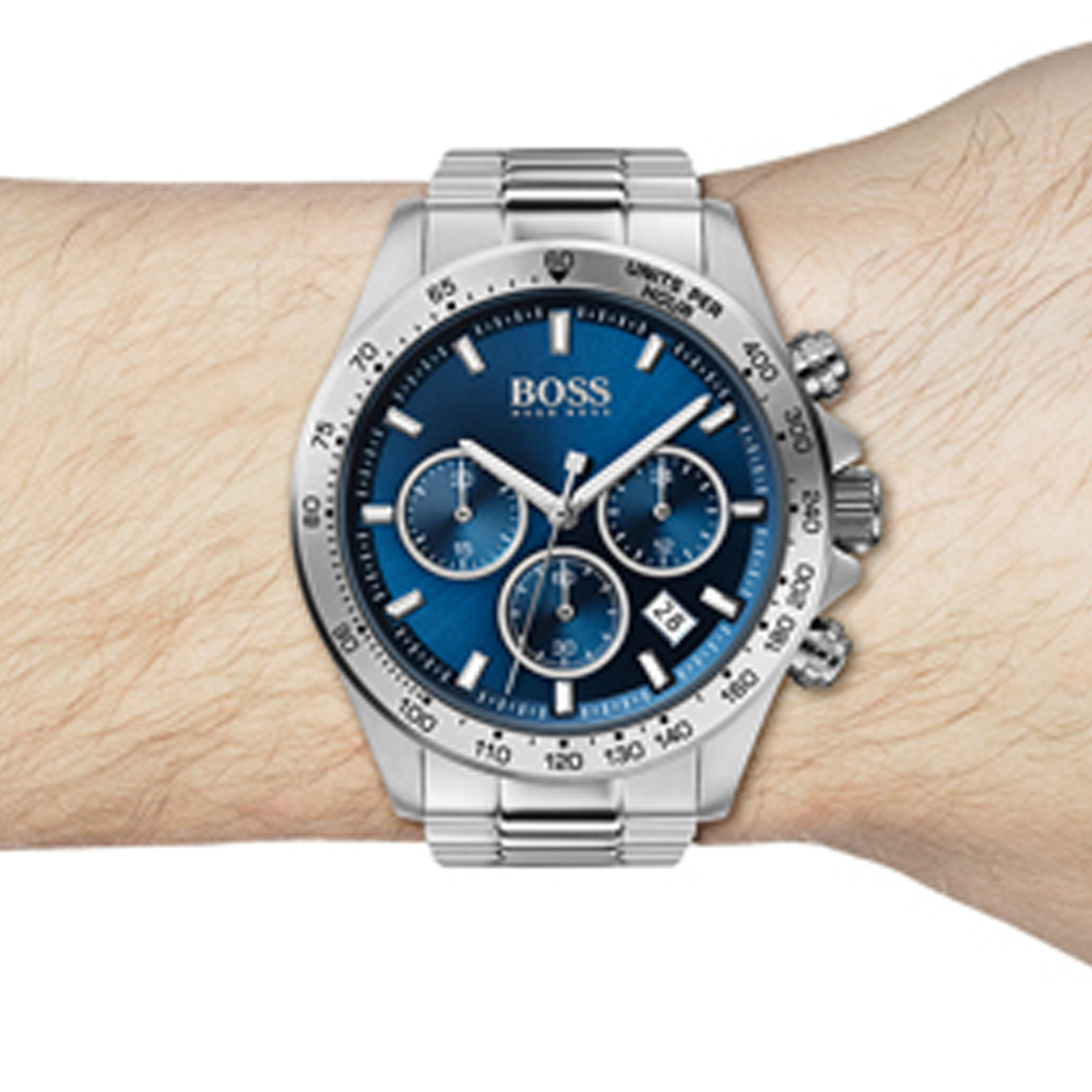 Hugo boss tachymeter outlet watch manual