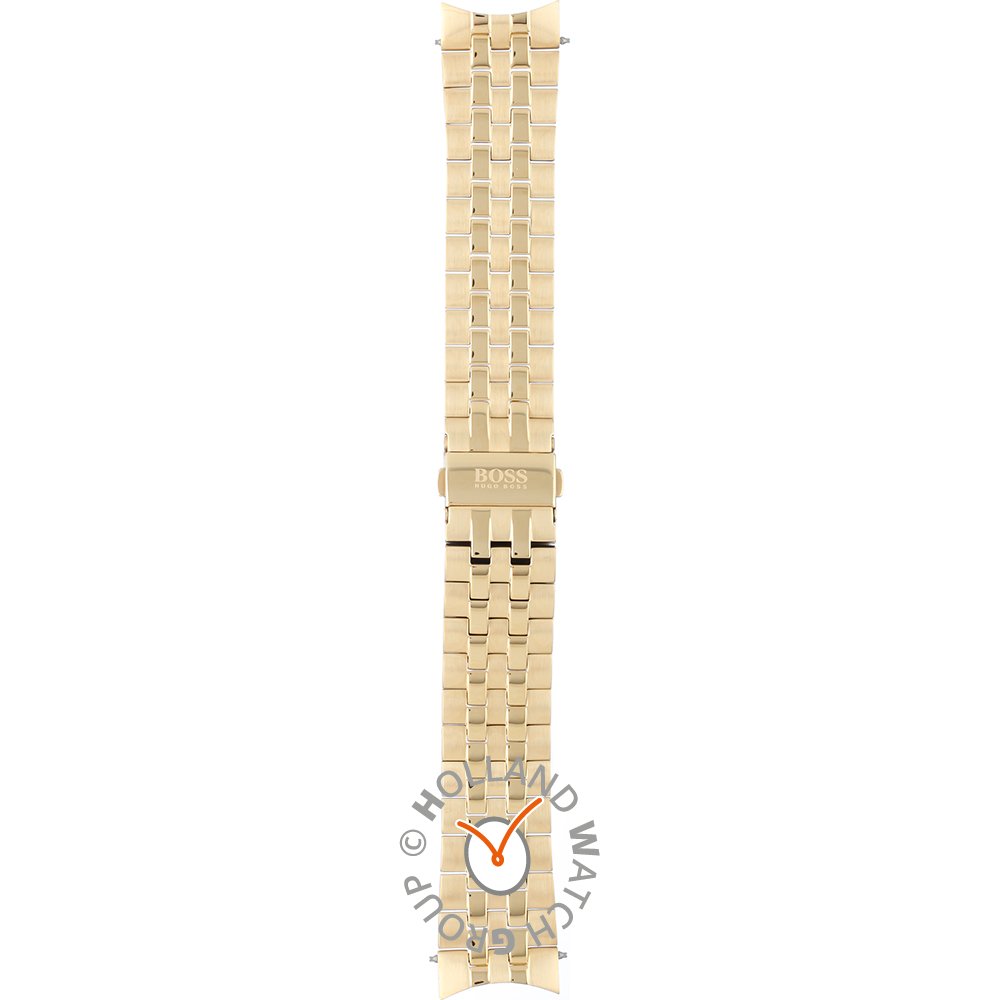 Hugo boss best sale master watch gold