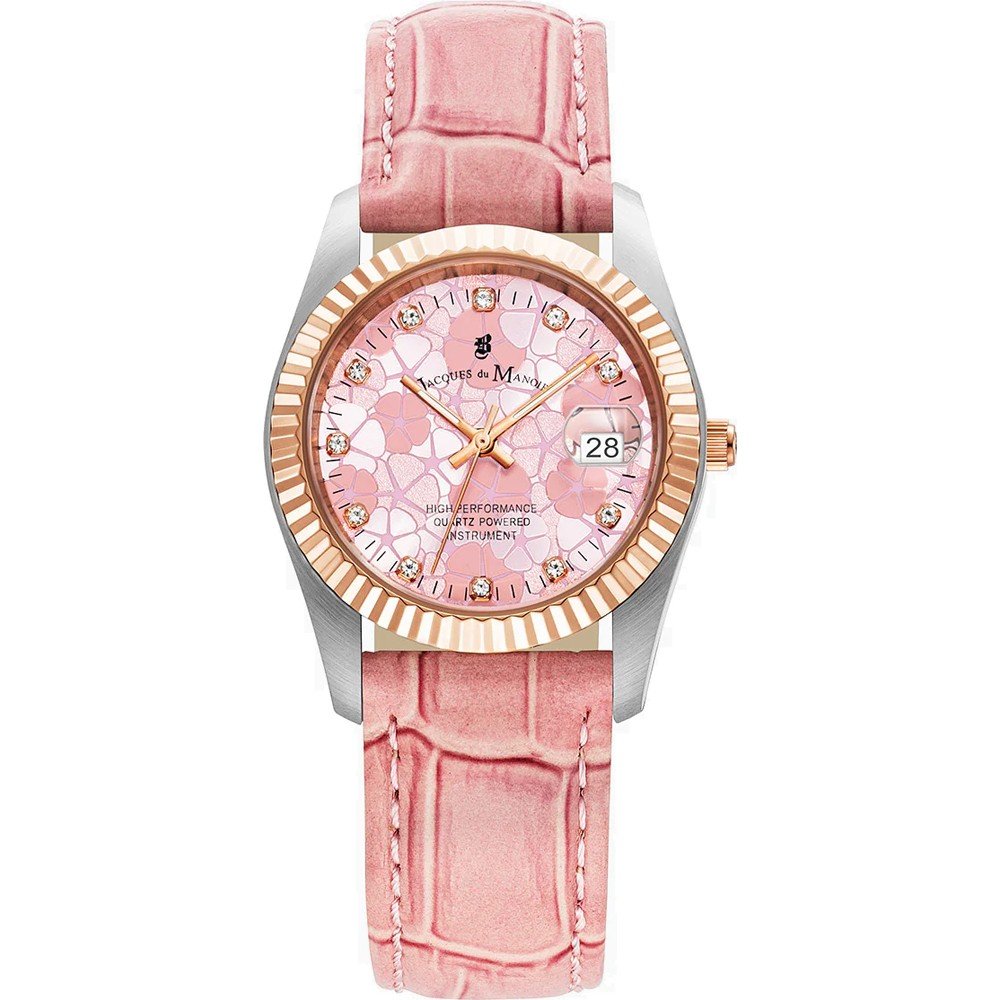 Jacques du Manoir JWL02608 Inspiration Flower Uhr